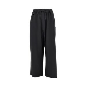Y3 Men Straight Leg Wool-Blend Pants